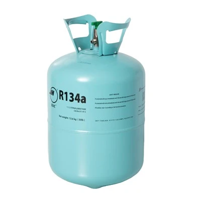 Chladivo plynové láhve R134a