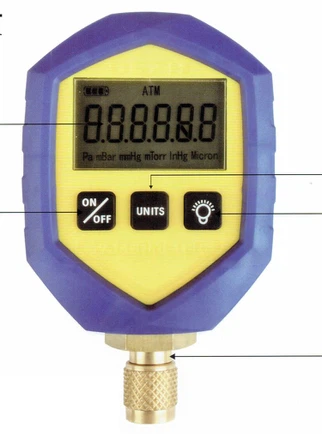 Digitální kompaktní vakuový měřič WK-VG89